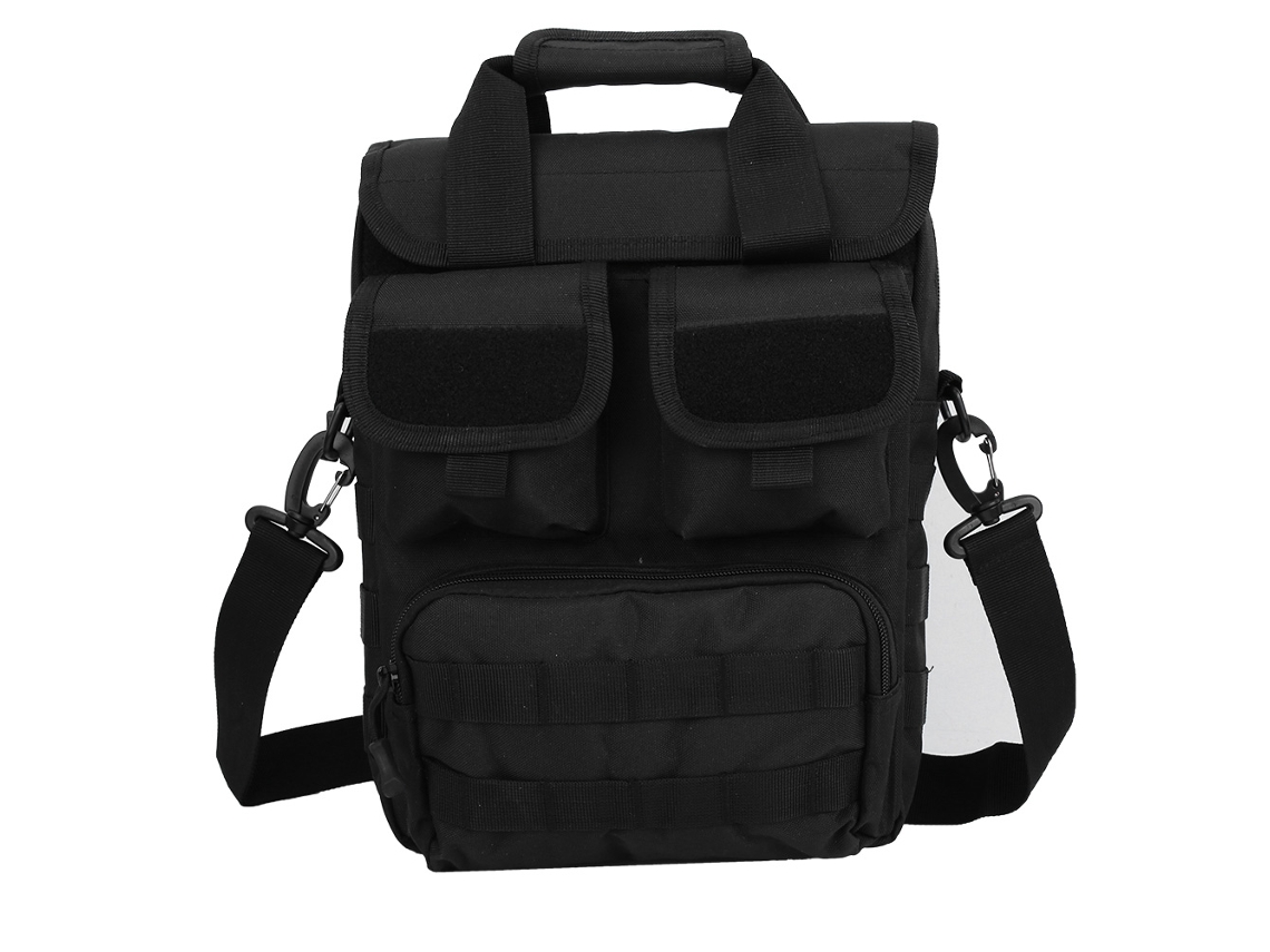 Bolsa táctica militar Vylara con múltiples bolsillos para viajes, acampadas y senderismo.