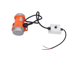 Motor Eléctrico Vibratorio Sin Escobillas De 12 V Cc Y 4000 Rpm Con Controlador De Velocidad, Ip65 Para Hormigón.