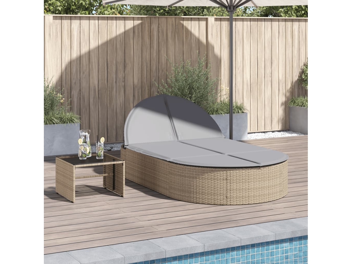 Sillón reclinable doble con cojines HARLANV1