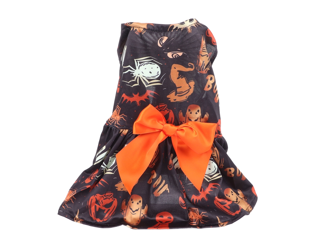 2026altiro-vestido De Halloween Para Perro Con Padrões Bonitos E Únicos Roupa Confortável Suave Para Filhotes De Cachorro