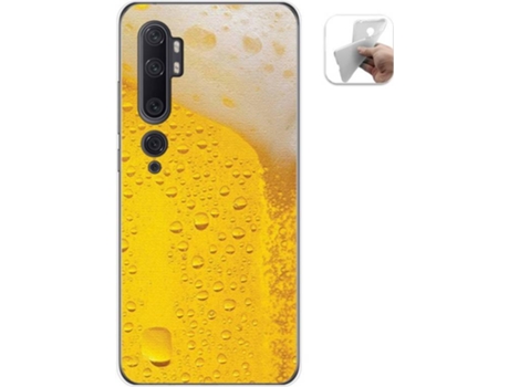 Carcasa Xiaomi Mi Note 10 TUMUNDOSMARTPHONE Cerveza Multicolor