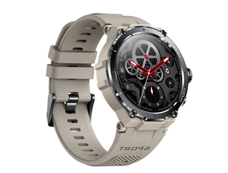 Reloj inteligente militar para hombre, rastreador de ejercicios al aire libre resistente al agua hasta 5 ATM con frecuencia cardíaca/SpO2/sueño/voz...