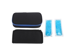 Bolsa de viaje para enfriar insulina, bolsa para diabéticos con paquetes de hielo, bolsa de enfriamiento de medicamentos portátil y versátil.