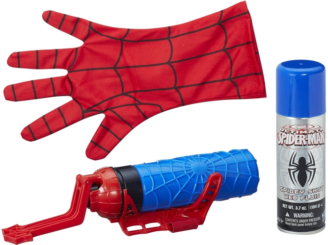 Arma de juguete HASBRO Spider Man Guanto Spararagnatele 2 in 1