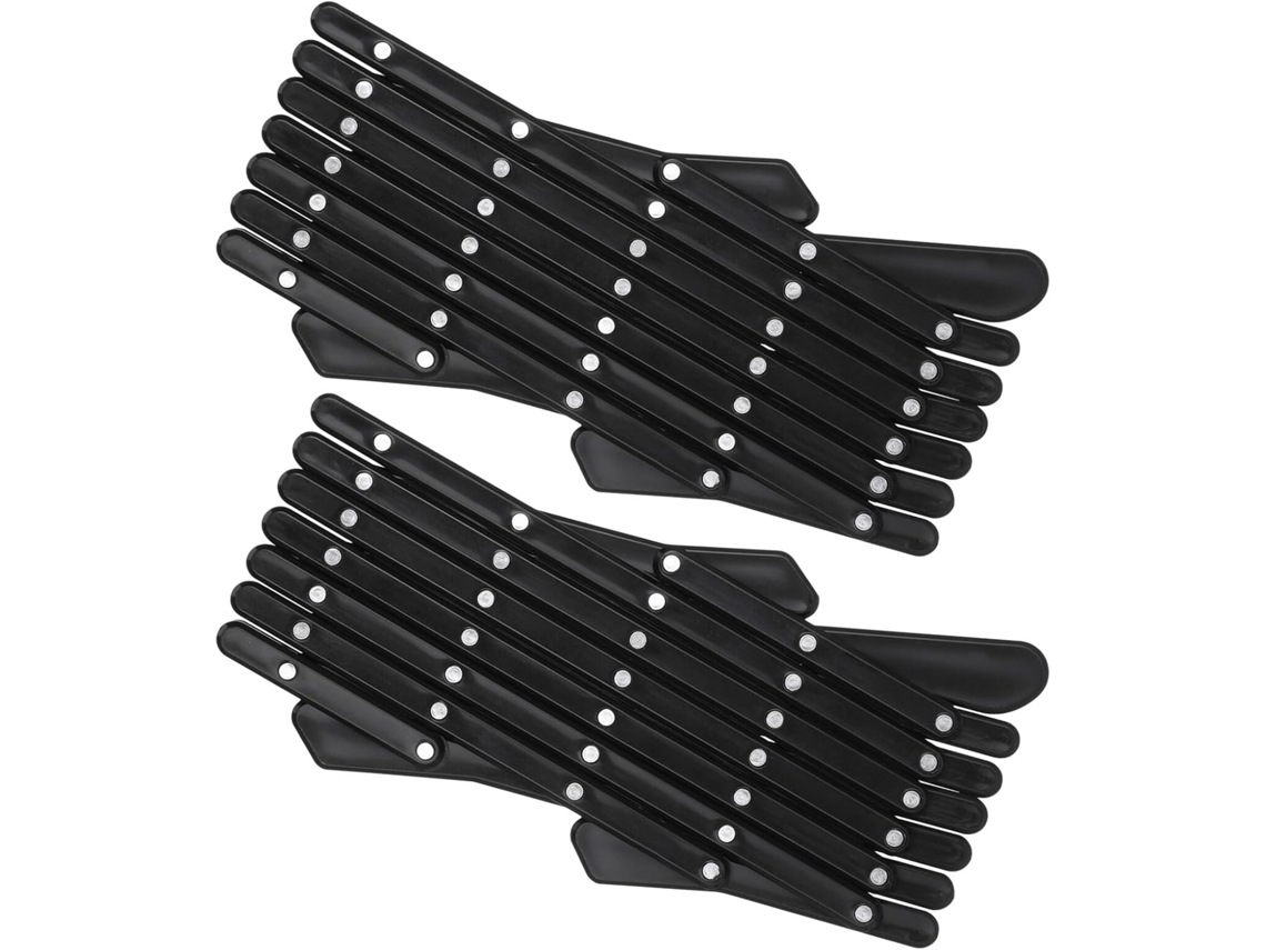 Barrera De Seguridad Extensible De Polipropileno Para Perros, Juego De 2, Compatible Con Protectores De Ventanas De Coche.