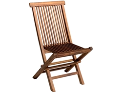 Sillas BENEFFITO Salento (Castaño - Madera Teca - 45 x 40 x 90 cm)