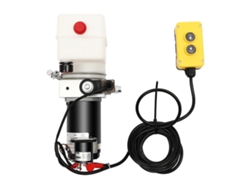 Bomba hidráulica con motor eléctrico y control remoto (negra)