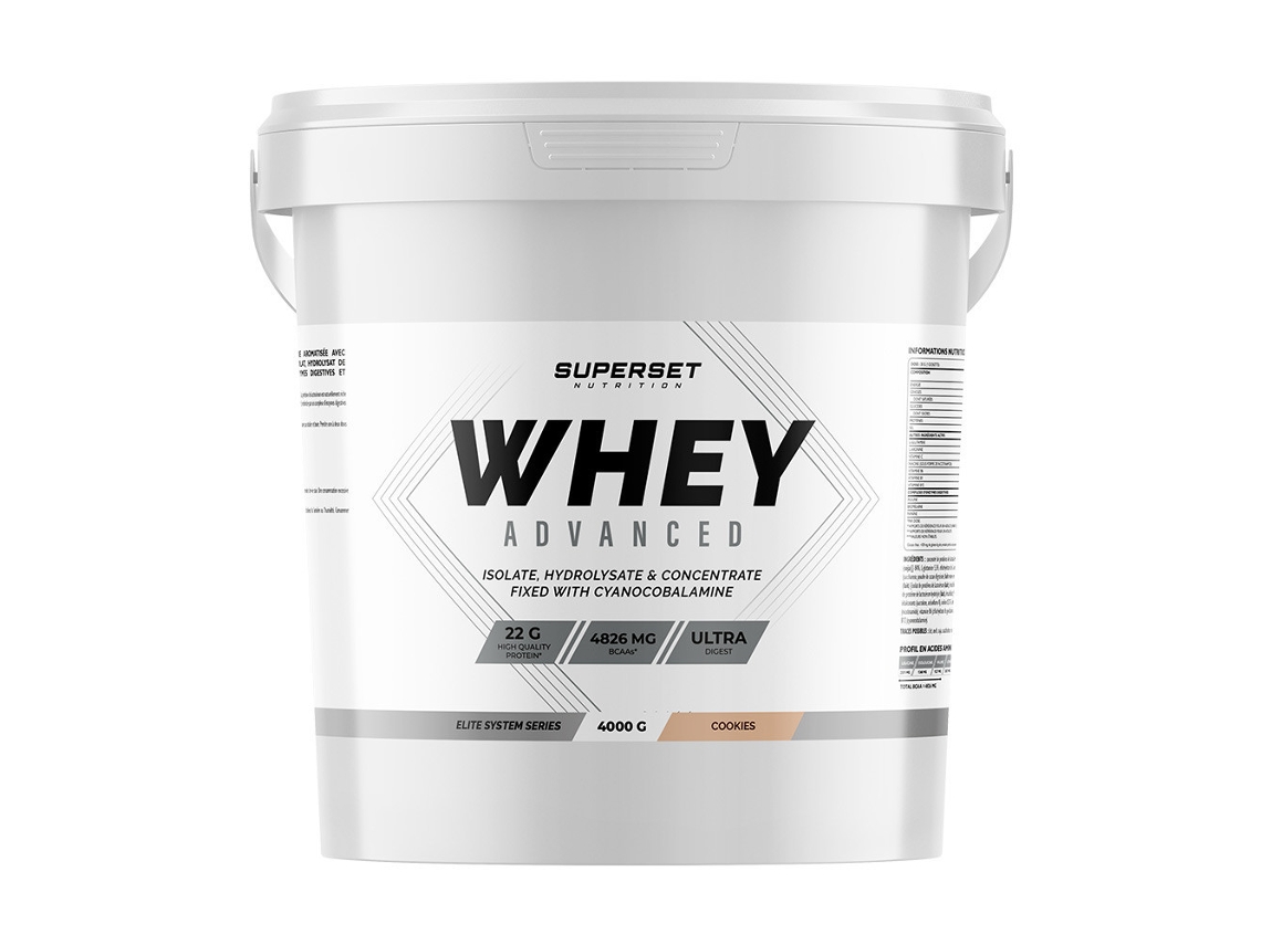 Nutrición avanzada de superconjuntos de proteína de suero de 100 g (4 kg)