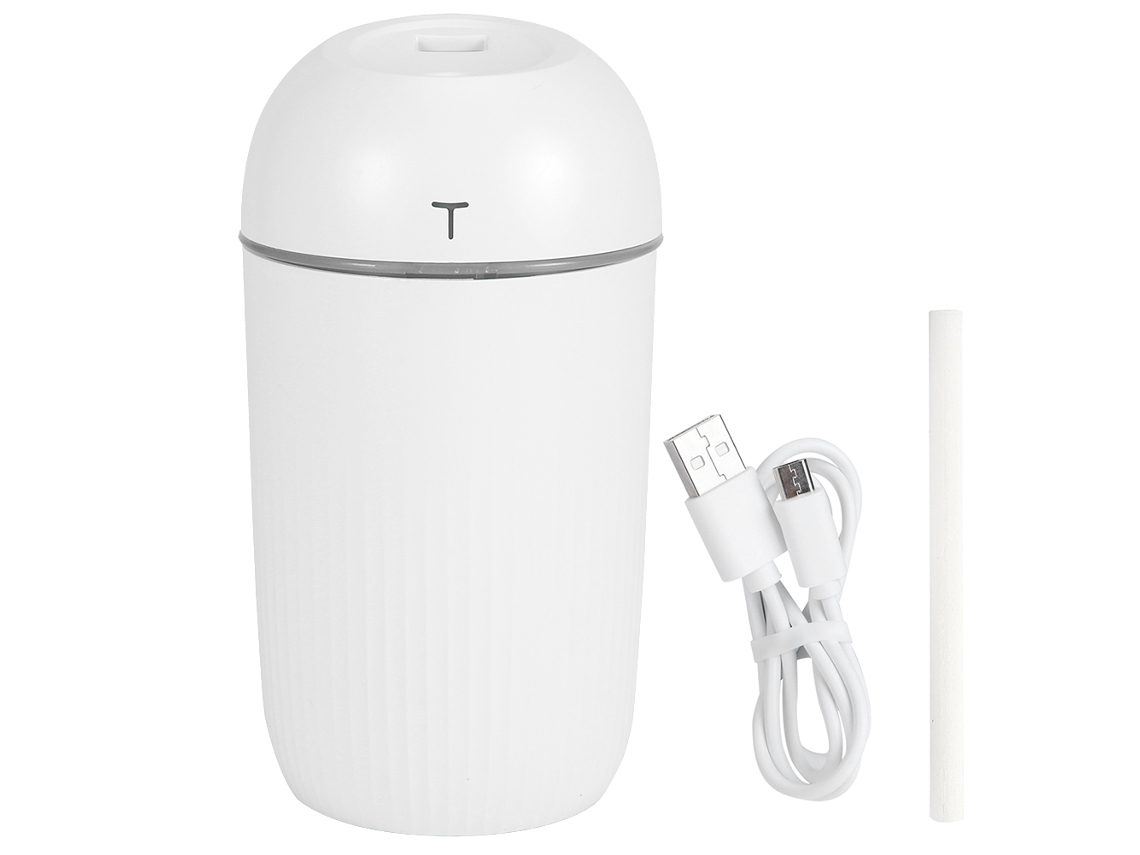 Minihumidificador de aire doméstico de 420 ml, difusor de niebla USB portátil, purificador de aire