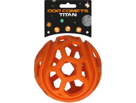 Bola para Perros DOG COMETS Titan M Naranja (11.5cm)