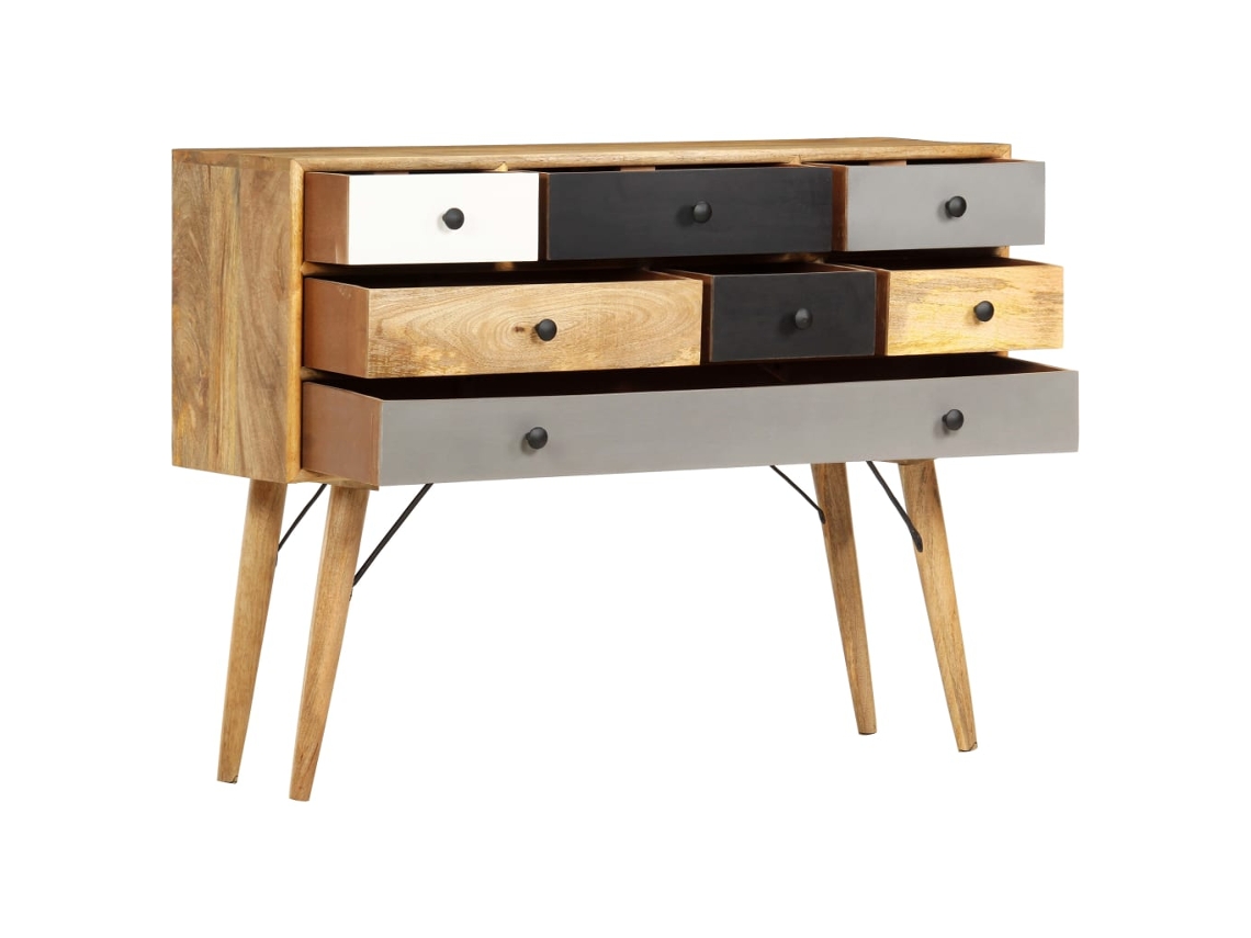 Maison Exclusive - Aparador De Madera Maciza De Mango 110x30x82 Cm