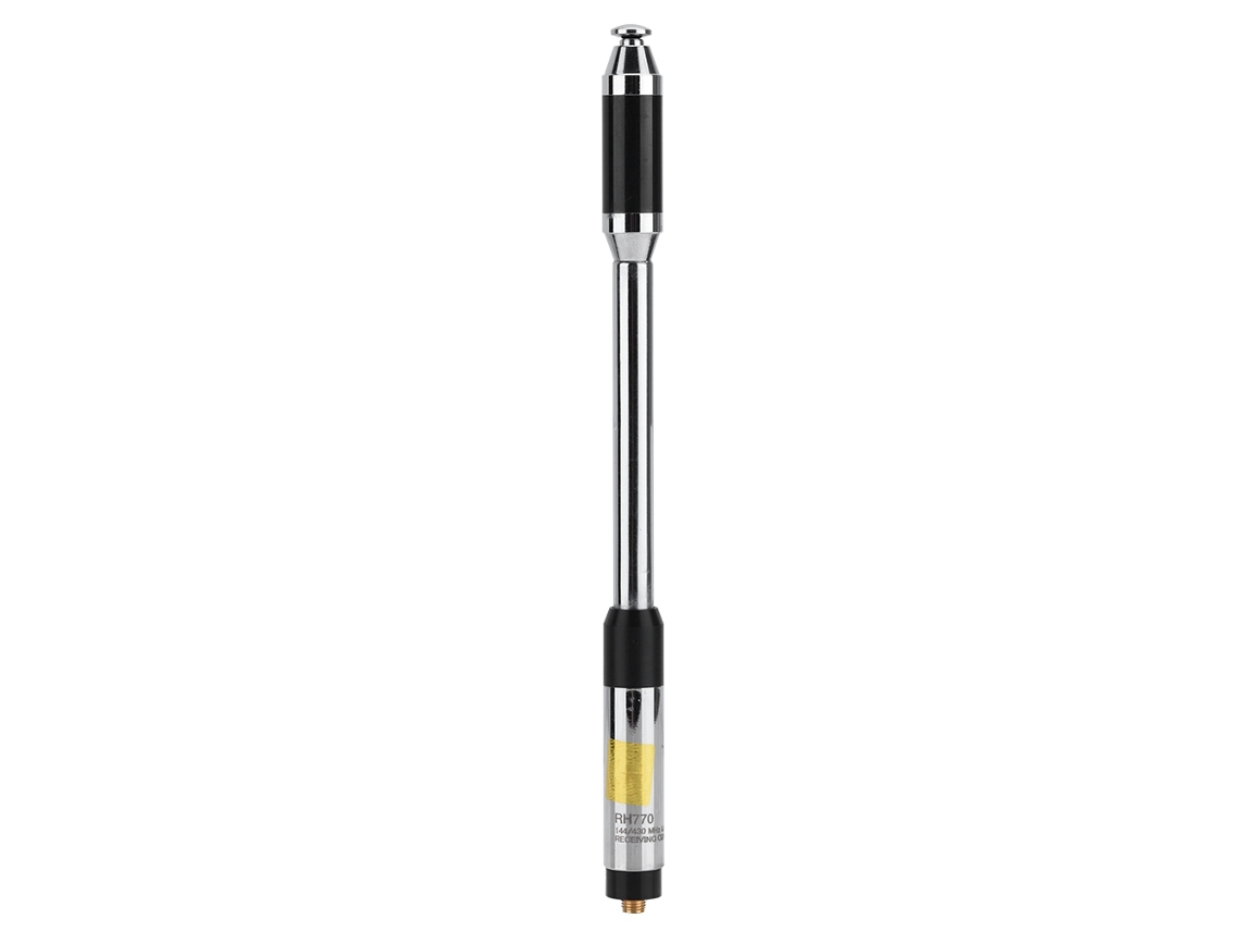 Antena Telescópica De Doble Banda De Alta Ganancia Rh770 Sma Hembra Para Radios Portátiles Walkie-talkie