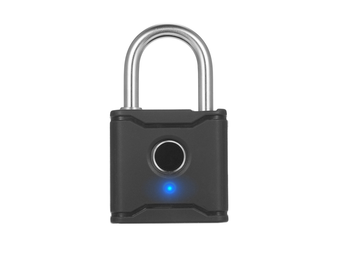 Candado Inteligente De Huella Digital Bluetooth Recargable Sin Llave Ip65 Impermeable Antirrobo Para Maletas Mochilas Gimnasio