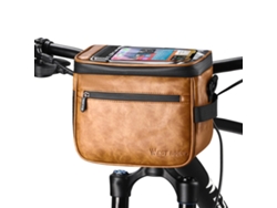 Bolsa para manillar de bicicleta con pantalla táctil - Cesta delantera impermeable para bicicleta Paquete de almacenamiento de accesorios pa CHRONUS