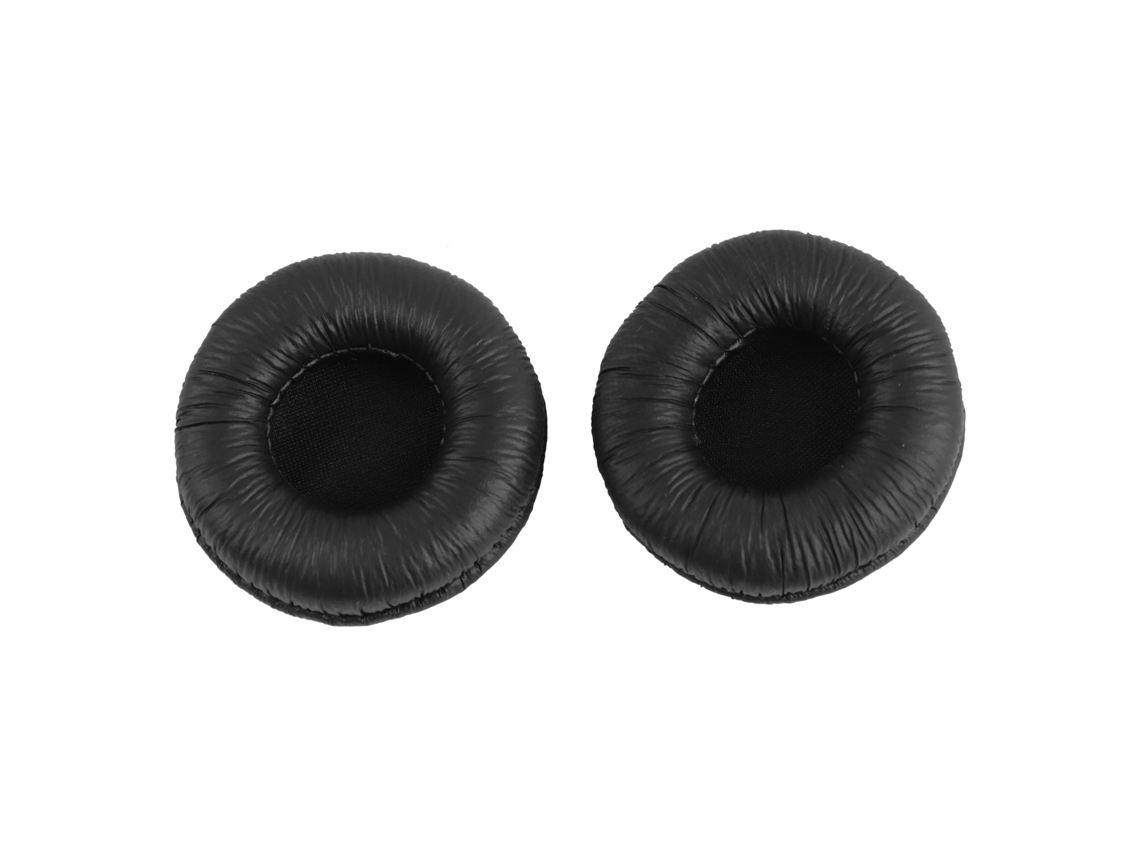 Pads Ouvido Substituição Almofada Espuma Breathe Bass Aprimorado Capa Para Fones Ouvido Redondo 55mm/2.2in