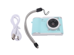 Cámara Digital 4k 48mp 18x Zoom Autoenfoque Antishake Pantalla 2.4" Luz Integrada Compacta Para Estudiantes Viajes Diarios Verde