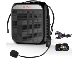 Amplificador Portátil, Micrófono Recargable Para Profesores, Micrófono Para Aulas, Guías Turísticos Y Yoga Al Aire Libre.
