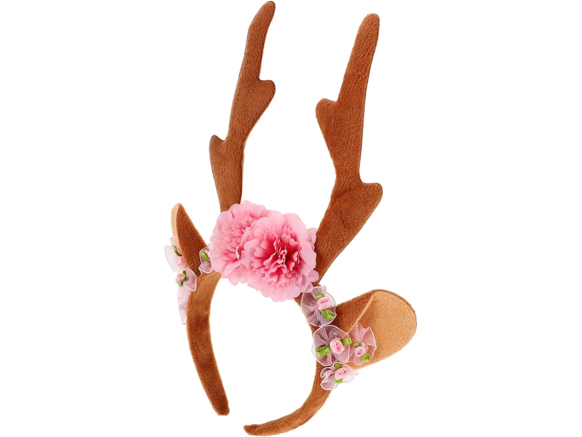 Serre-tête Oreilles De Renne Fête Décoration Cheveux Navidad Adulte Coiffe Corne Cerf