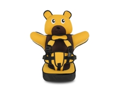 Asiento elevador EIFSON infantil para niños de 2 a 3 años, con peso entre 15 y 36 kg (amarillo)