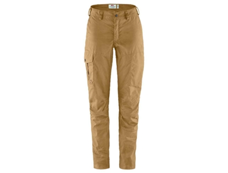 Calça FJÄLLRÄVEN Karla Pro Castanho 38 Mulher