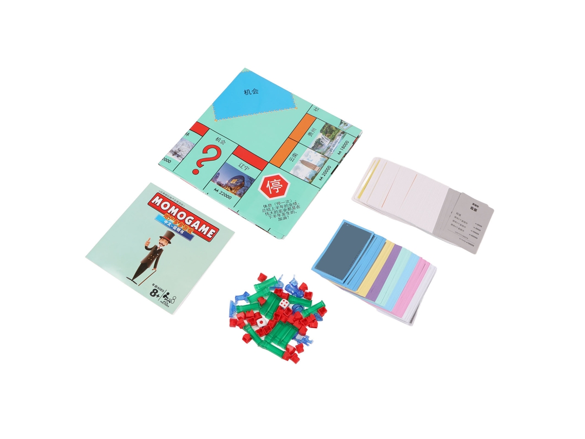 Juego De Mesa Familiar Con Cartas De Ubicación De China, Ajedrez De Papel, Juguete Para 2-6 Personas.