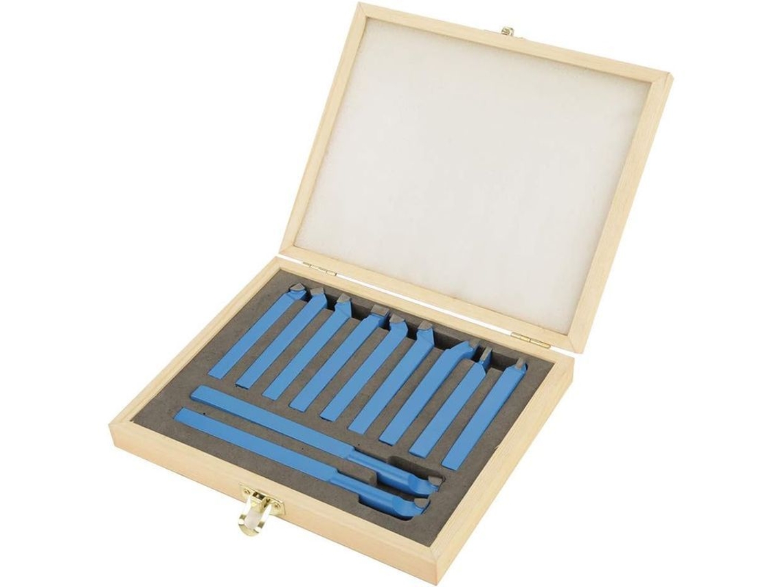 2026altiro-juego De 11 Machos De Roscar Con Punta Metálica De 8x8 Mm Para Mecanizado Y Ranurado.