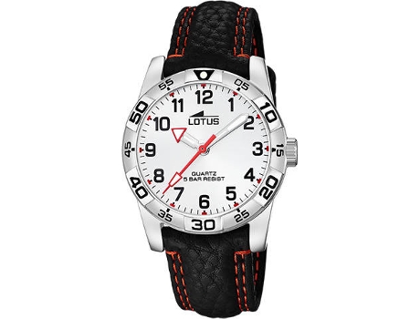 Reloj LOTUS Infantil (Piel - Negro)