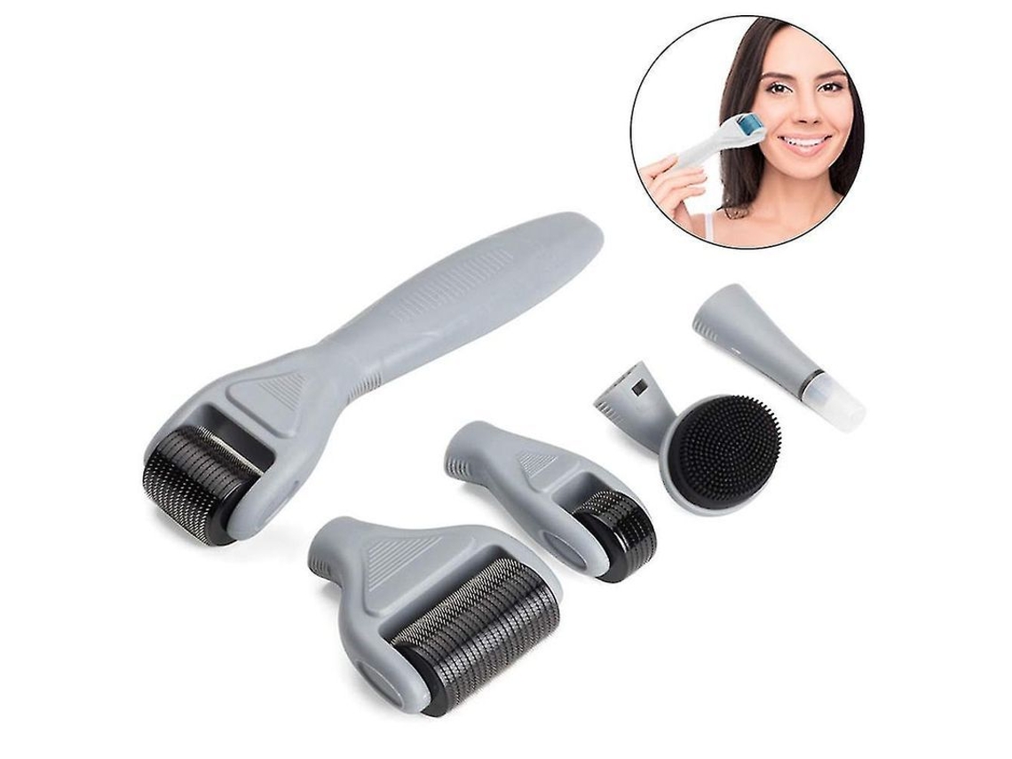 Rodillo De Microagujas 6 En 1 Para El Cuidado Facial Y Corporal.
