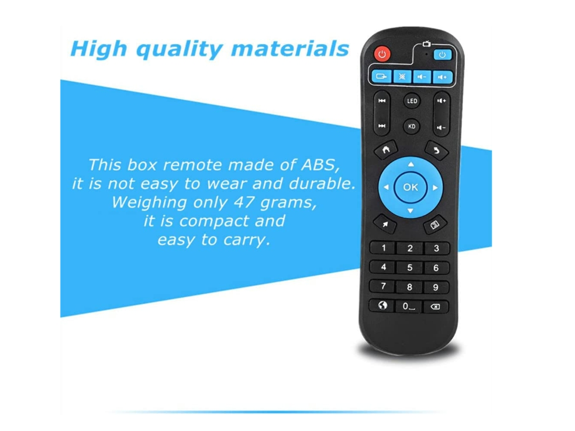 Mando a distancia de TV Box, mando a distancia de repuesto original para T95Z Plus T95U Pro T95V Pro Q Plus QBOX, más de 8 metros de distancia remota CHRONUS
