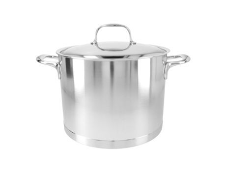 Atlantis 7 Olla alta con tapa 24 cm, 18/10 Acero inoxidable DEMEYERE