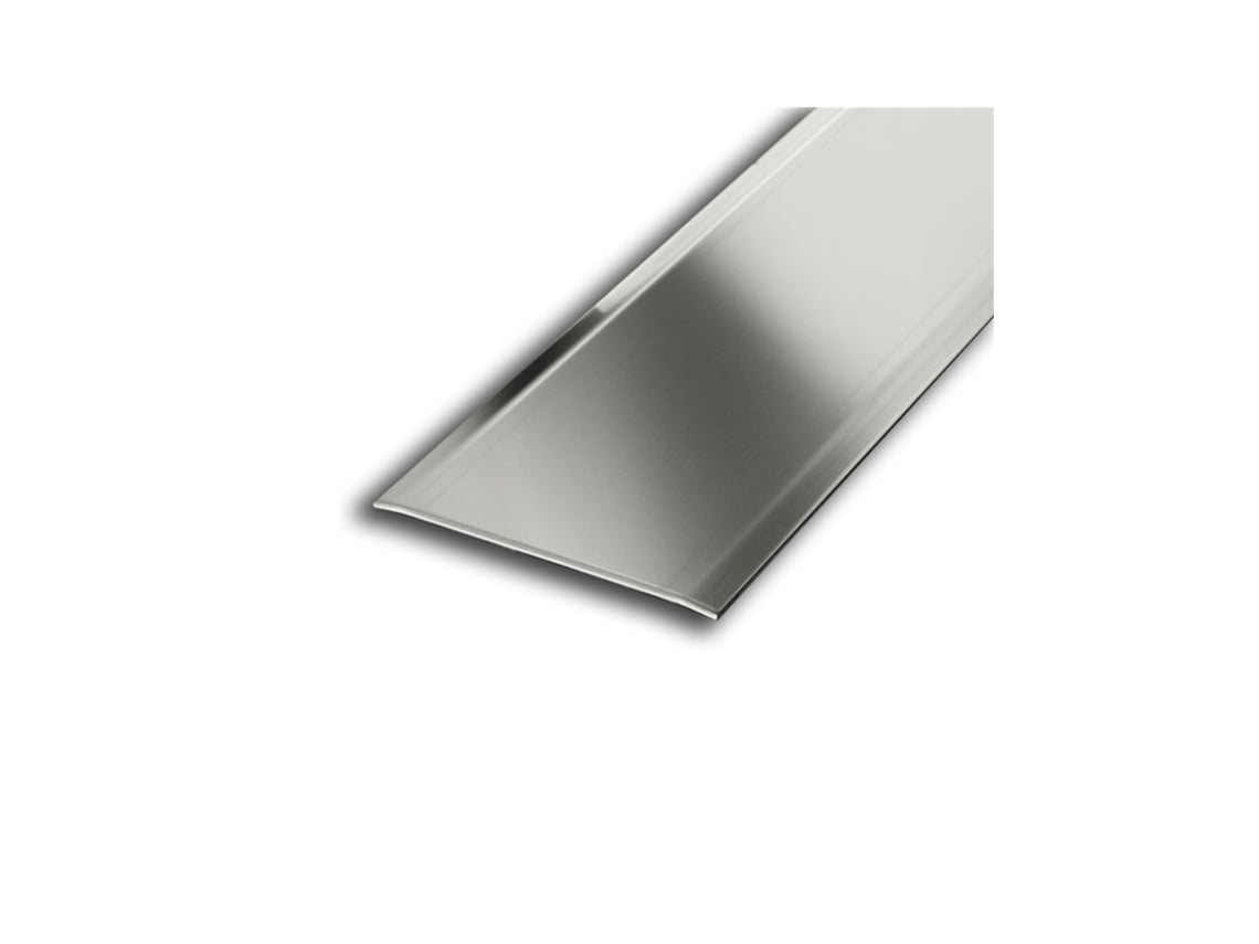Jardin202 - Transicion Aluminio Dos Alas - 40mm 40mm Anch. 3mm Alt. 0,83m Larg. Adhesivo | 40mm Anch. 3mm Alt. 0,83m Larg. Adhesivo ()