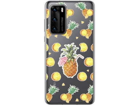 Carcasa Huawei P40 TUMUNDOSMARTPHONE Dibujos Transparente Multicolor