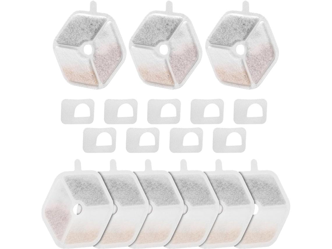 Juego De 9 Filtros Y Esponjas Para Bebederos Para Gatos Y Perros. Accesorios De Repuesto Para Eliminar