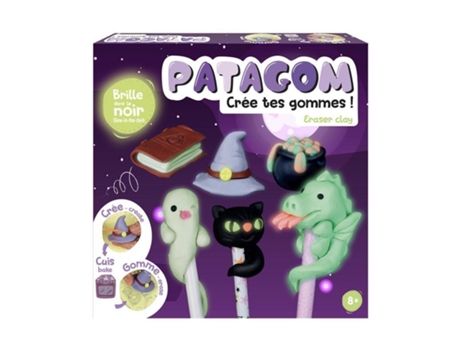 Plastilina GRAINE CRÉATIVE Patagom Caja Fosforescente Hechicería