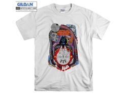 Camiseta Rockinstone Star Wars Darth Vader Death Star Pinball（s）