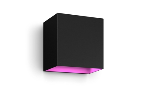 Philips Hue White and Color ambiance 8719514466777 iluminación inteligente Luz de pared inteligente ZigBee Negro 8 W PHILIPS BY SIGNIFY