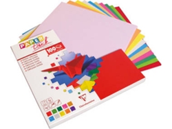 100 Hojas de Papel Orogami CLAIREFONTAINE Multicolor