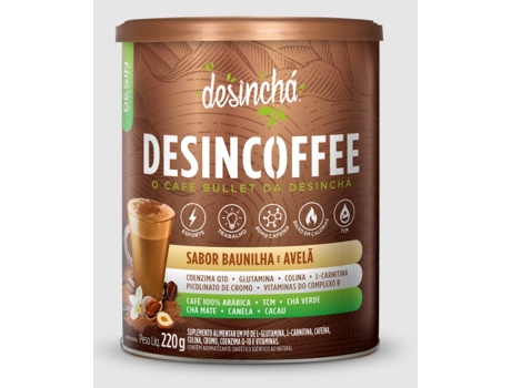 Complemento Alimentar DESINCHÁ Desincoffee Vainilla y Avelana (220 g)