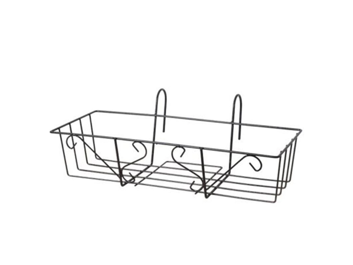 Soporte Metal Jardinera Barandilla