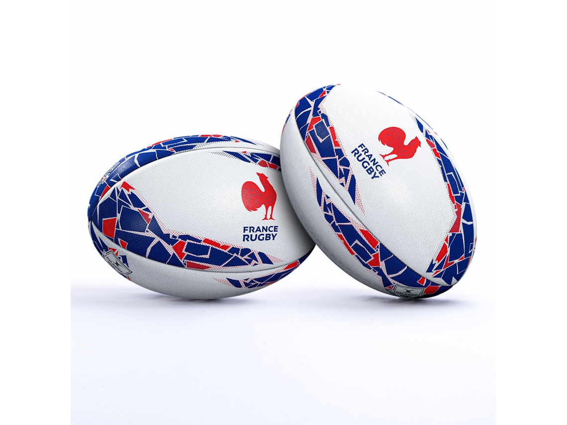 Gilbert Rugby Ball Supporter Francia Equipo Talla 5