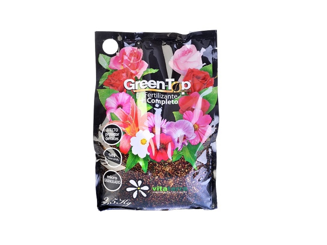 Fertilizante Microgranulado VITATERRA Greentop 2 5 kg