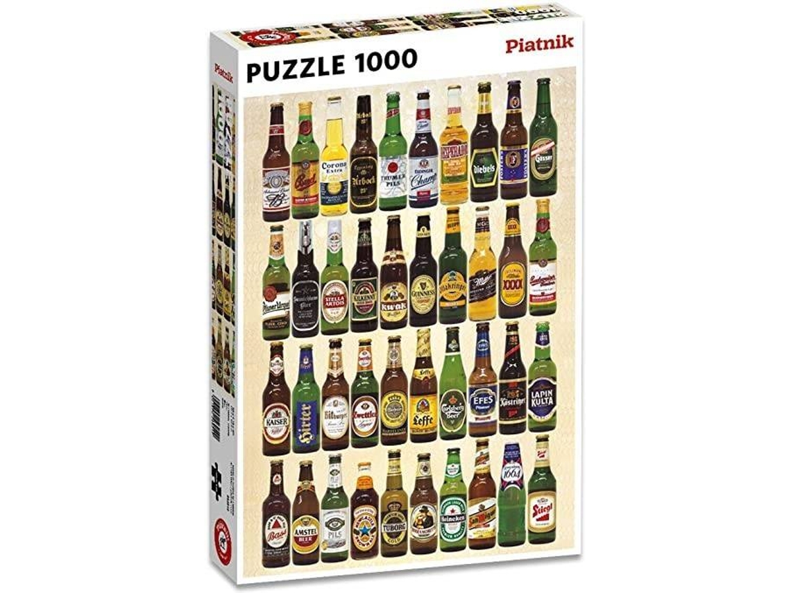 Puzzle PIATNIK Beer (Edad Mínima: 8 Anos - 1000 Piezas)