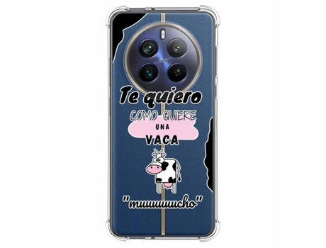 Funda Diseño Vaca para Realme 12 Pro 5G / 12 Pro Plus 5G TUMUNDOSMARTPHONE Multicolor