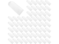 140 Tarjetas De Mesa Acrílicas Esmeriladas En Blanco Para Bodas, Con Lazo.