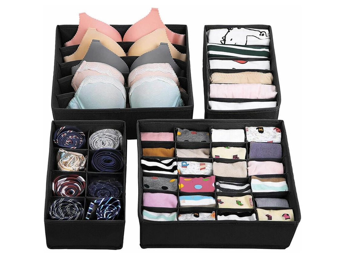 Organizador de ropa plegable (45x45x5cm) Kofihety