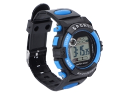 Reloj Niño Deportivo Digital Impermeable Deportes Al Aire Libre Azul