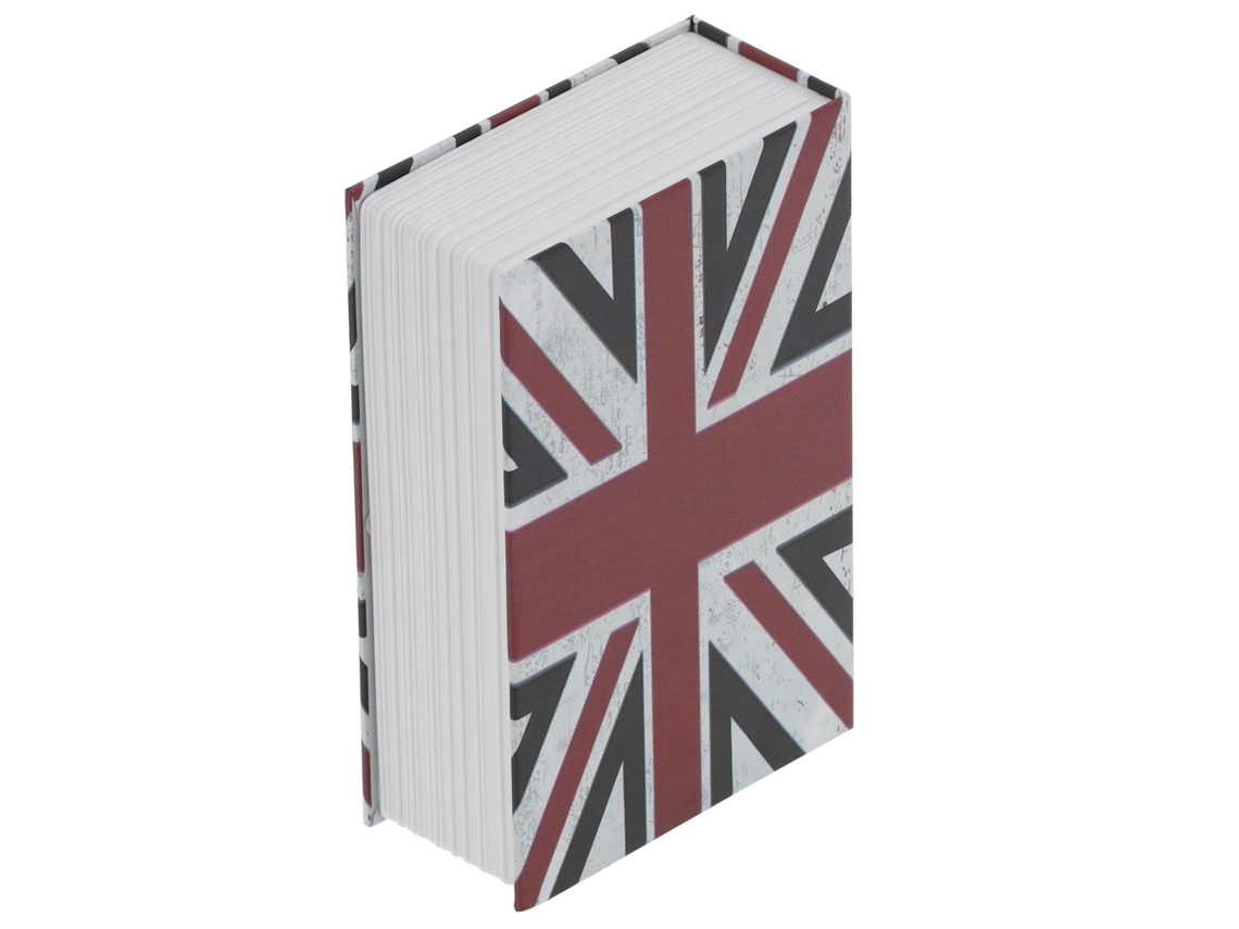 Mini Caja Fuerte Con Forma De Libro Y Cerradura De Combinación Para Guardar Dinero, Monedas Y Objetos De Valor: Diseño Discreto Y Resistente.