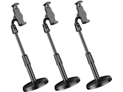 Juego De 3 Soportes Ajustables Para Teléfono Para Escritorio Con Base.