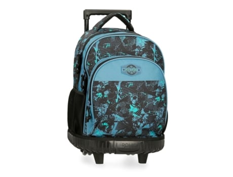 ROLL ROAD Mochila Escolar Poliéster Soccer Negro