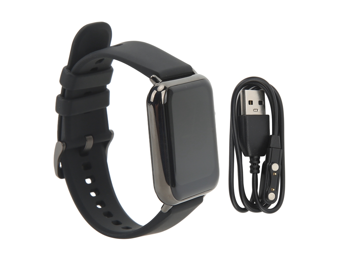 Reloj Inteligente De Fitness Con Monitor De Frecuencia Cardíaca, Seguimiento Del Sueño Y Pantalla Hd Ips Para Android E Ios.